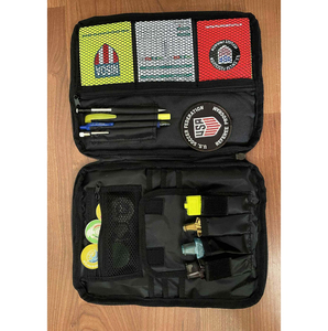 Wholesale Professional Referee Utility Bag 2026 <b>Model</b> Portable Water Resistant Japan Style Corduroy Zipper Closure Organizer - Product Image 1