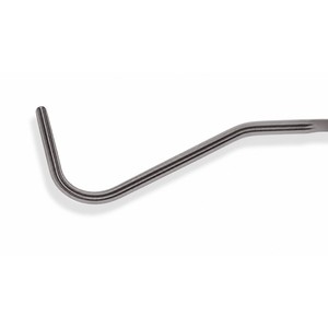 Pinces Harken VATS n°2 entièrement courbées, tige de 10 mm, mâchoires atraumatiques DeBakey 1x2, à cliquet, portée de travail 25 cm, longueur totale 35,5 cm – ZETOMEDPRO - Product Image 3