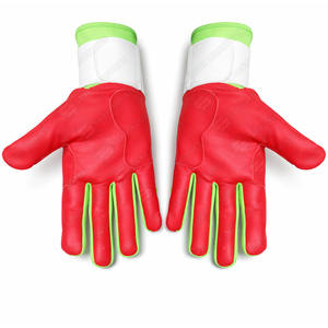 Guantes de Béisbol de Cuero Rojo y Verde Hechos a Medida, Profesionales, de Alta Resistencia y Ligeros, Ambidiestros, Nuevo Estilo, Más Vendidos - Product Image 3