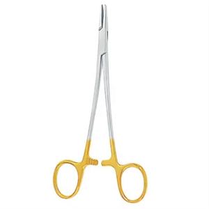 Portaagujas Mayo Hegar, instrumentos quirúrgicos hechos de acero inoxidable de carburo de tungsteno, soporte de aguja Mayo-Hegar de alta calidad - Product Image 1