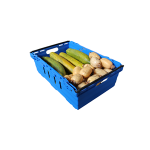 Plastic Bale Arm <strong>Crates</strong> for Fruits and Vegetables <strong>Folding</strong> Fruit Basket - Product Image 3