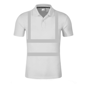 Camiseta Polo Reflectante de Poliéster para Hombre, Uniforme de Trabajo de Alta Visibilidad, Ropa de Seguridad de Manga Corta - Product Image 1