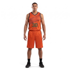 Ensemble de maillots de basket-ball personnalisés pour hommes, 100 % polyester, Performance Dri-Gear, col en V, sublimation, collection City Connect, OEM - Product Image 1