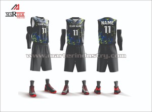 Ensemble d'uniformes de basket-ball personnalisés, noir, jaune, violet, maillot sublimé, short, nom de l'équipe, numéro 11, vêtements de sport respirants - Product Image 3
