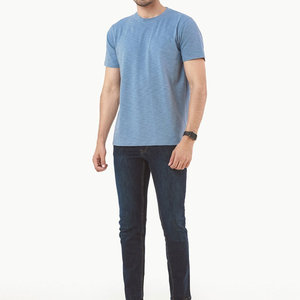 T-shirt Homme en Coton Surdimensionné, Nouveau Modèle 2026, Tricoté Sur Mesure, Couleur Unie, Nouvelle Collection, Vente Chaude, OEM Disponible en Gros - Product Image 3