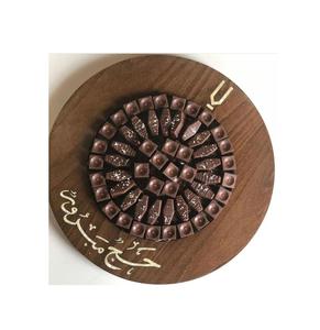 Bandeja de madera artesanal tradicional con mosaico de perlas, ideal para colecciones de regalos de lujo - Product Image 5