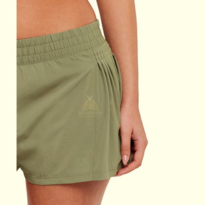 Shorts de sport pour femmes, extensibles dans 4 directions, taille haute, confortables et respirants, pour l'été et la gym. - Product Image 4