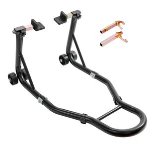 Sollevatore per Moto Posteriore Rinforzato con Capacità di 385 kg, Supporto a Forcella U+L e Bobina per Forcellone - Nuova Categoria: Rampe e Supporti per Moto - Product Image 1