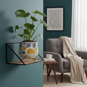 Mini pot en métal caramel, vase à fleurs design unique pour la décoration de la maison et du bureau, petit pot d'intérieur tendance, décoration de table moderne - Product Image 5
