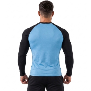 Camiseta de Manga Larga Unisex, Color Azul Cielo, 260g, Logotipo Personalizado, Secado Rápido, Poliéster, Ropa Deportiva para Exteriores - Product Image 2