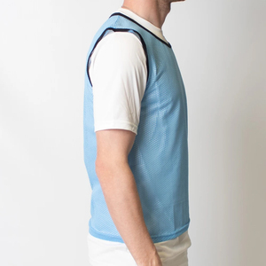 100% Cotton High Quality Classic Football <b>Training</b> <b>Bib</b> Vest Custom Logo Design Breathable Quick Dry Anti-Bacterial Adjustable - Product Image 4