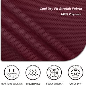 T-shirt pour homme avec logo brodé personnalisé, tricoté de qualité supérieure, respirant, pour le golf et les loisirs, manches courtes, OEM ODM, vente en gros - Product Image 6