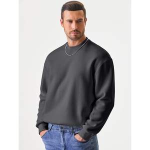 Sudadera con Capucha Personalizada para Hombre, Informal, de Algodón, con Cordón, Cuello Redondo, Estilo con Cremallera, Antiarrugas, Estampada, Lisa, Tallas XS-XL - Product Image 5