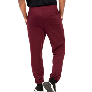 Pantalon de jogging empilé personnalisé à jambe large pour homme, en molleton bouclette, coupe droite évasée - Product Image 4