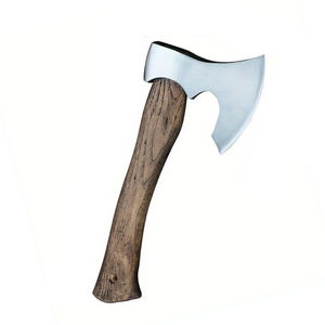Portable Mini <b>Axe</b> With High Strength Steel Head And Ergonomic Wooden Handle For Outdoor <b>Camping</b> Bushcraft Hiking Gardening And W - Product Image 3