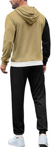 Premium Men's Hoodie and Trousers Set Comfortable Cotton Fleece Tracksuit Casual Sportswear Custom - Product Image 3
