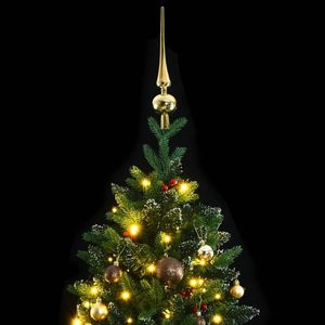 Albero di natale artificiale incernierato con 300 e palla Set 70.9 \ "decorazioni Festive - Product Image 3