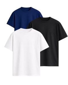 เสื้อยืดคอตตอนทรงปกติ ดีไซน์ทันสมัย คอตั้ง พิมพ์ลายดิจิทัล ผ้าถักคุณภาพสูง แขนสั้น สำหรับผู้ชาย สวมใส่สบาย - Product Image 1