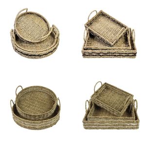ACCENT LINE Plateaux de service et de décoration en jonc de mer pour la restauration, rangement et organisation - Product Image 1