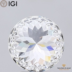 Diamante cultivado en laboratorio CVD de 3.01 quilates, forma portuguesa, con certificado IGI, color F, claridad VVS2, para anillo solitario nupcial clásico. - Product Image 3