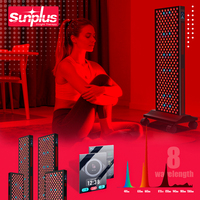 Lampe de luminothérapie LED à lumière rouge 240 LED pour le corps entier, panneau TGA, produit promotionnel, fourniture d'usine