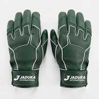 Paire de gants de baseball Max Clark Signature Series à manchette longue, en cuir véritable Cabretta 0,9 mm.