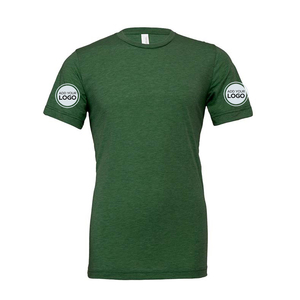 T-shirt à manches courtes et col rond, coupe classique, avec impression numérique, T-shirt de performance - Product Image 1