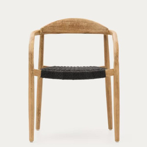 เก้าอี้ทานข้าวไม้สักทนทาน เฟอร์นิเจอร์ไม้เนื้อแข็งสำหรับร้านอาหาร โรงแรม คาเฟ่ บ้าน ดีไซน์ทันสมัย อินโดนีเซีย - Product Image 2