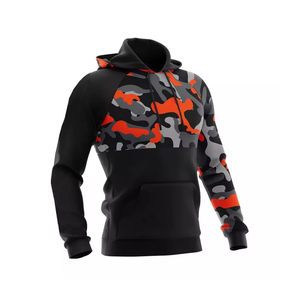 High Quality 100% Cotton Padded Protective Thermal Winter Motorcycle Biker Hoodie Breathable Windproof Eco-Friendly <b>Road</b> Men's - Product Image 5