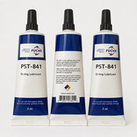 FUCHS PST-841 2OZ Graisse lubrifiante silicone pour joints toriques, joints en caoutchouc, vannes, plomberie, résistante à l'eau, AGMA 220, lubrifiant haute viscosité