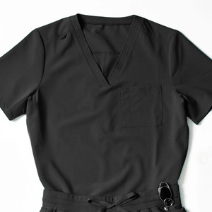 Mens Scrub <b>Tops</b> Custom Printed Clinical Nursing Uniform Shirts OEM Pakistan Manufacturing Export Worldwide - Product Image 5
