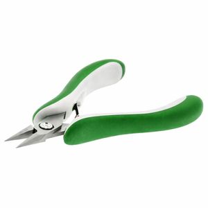 Short Chain Nose <b>Pliers</b> Precision Jewelry Tool Stainless Steel Wire Bending <b>Pliers</b> Ergonomic Handle Professional Hand Tool - Product Image 4