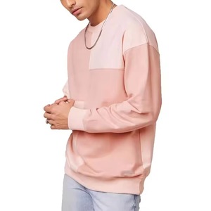Sweat-shirt homme surdimensionné premium 100% coton molletonné, col rond, logo personnalisé, sweat-shirts basiques pour homme - Product Image 6