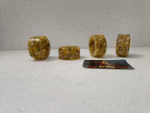 แหวนรองผ้าเช็ดปากแบบโมเดิร์น วัสดุหินเทอร์ราซโซ่ฝังเรซิ่น ทนทาน เป็นมิตรกับสิ่งแวดล้อม เหมาะสำหรับโรงเรียน ใช้งานได้หลากหลาย - Product Image 6