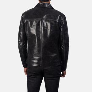 <b>Men</b> Stand-up Collar Handsome Autumn Winter Casual <b>Men's</b> Motorcycle <b>Jacket</b> Sport <b>Leather</b> <b>Jacket</b> - Product Image 3
