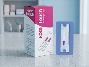 Bandes pour la surface oculaire Rose Touch (Rose Bengal Strips) très demandées, paquet de 100 bandes, à usage unique. - Product Image 4