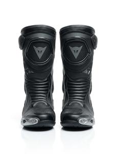 Bottes de moto blanches confortables antidérapantes en cuir véritable imperméables coupe-vent hautes jusqu'au genou toutes saisons avec fermeture éclair - Product Image 4