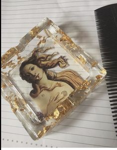 Premium Handmade Resin Ashtray With Artistic Ocean Wave Design For Luxury Home Decoration Accessories - Product Image 3