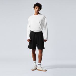 Conjunto Deportivo de Verano para Hombre, Personalizable con Logotipo, Estilo Adulto, Dos Piezas, 100% Algodón, Secado Rápido, Transpirable, Sudadera de Cuello Redondo y Pantalones Cortos - Product Image 1