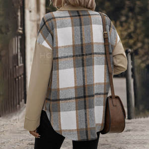 Winter Casual Warm Knit Cotton Wool <b>Cardigan</b> <b>Lightweight</b> Comfort Easy Layering Modern Style with Clean Finish Soft Fabric - Product Image 5