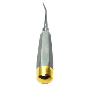 Élévateur dentaire, élévateur à spatule, élévateur d'extraction radiculaire en acier inoxydable, élévateur à pointe courbée pour racine, élévateur dentaire en acier inoxydable - Product Image 1