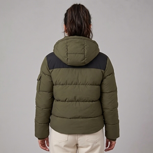 Trending Style Long Sleeve <b>Women</b> Puffer <b>Jackets</b> Eco-Friendly <b>Lightweight</b> Waterproof Embroidery Thick Bubble Design Puffer <b>Jacket</b> - Product Image 6