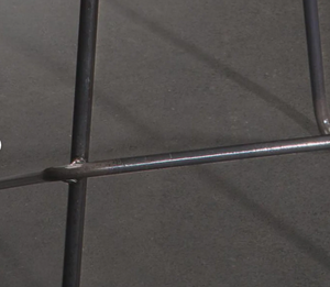 Taburete de Bar Francés Vintage Resistente de Hierro y Madera para Uso en Interiores y Exteriores en Cocina, Comedor, Sala de Estar, Centro Comercial - Product Image 3