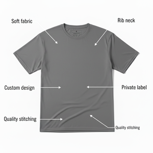 Camisetas de Manga Corta para Hombre, de Alta Calidad, Bajo MOQ OEM, Personalizadas, 220g, 100% Algodón, Unisex, Estilo Urbano, Ecológicas, de Secado Rápido - Product Image 4