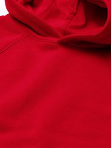 Sudadera con Capucha Blanca de Punto para Hombre, Corte Ajustado, Informal, Otoñal, con Diseño de Bolsillo Frontal con Logotipo - Product Image 6