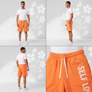 <b>Men</b> Cotton Drawstring <b>Sweat</b> <b>Shorts</b> Baggy Oversize Print Winter Street Wear <b>Sweat</b> <b>Shorts</b> Casual 100% Fleece Breathable <b>Shorts</b> - Product Image 4