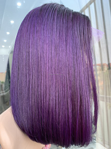 วิกผมมนุษย์ทอจากเวียดนามสีม่วง - Product Image 3
