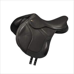 Cómodo Sillín de Cuero para Caballo con Estribo Ajustable y Correa de Brida para Montar Largas Distancias, Productos Veterinarios - Product Image 2
