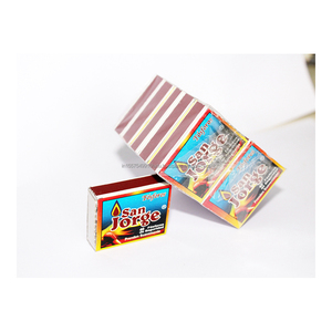 Buyer Brand Wax Safety <b>Matches</b> Custom Logo Printed Matchbox Wooden Matchsticks for Daily Household Use - Product Image 3