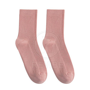 Everyday Wear <b>Women's</b> 2 Toe Crew <b>Socks</b> Breathable Cotton/Polyester Fabric Soft Stretch for Office Casual Sports Use - Product Image 2